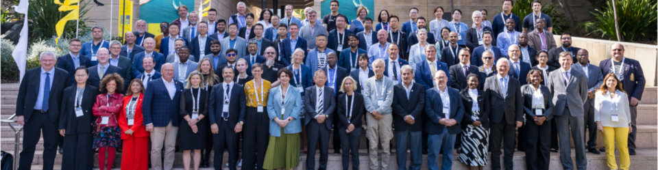 Society of Mining Professors Group Photo in front of UNSW